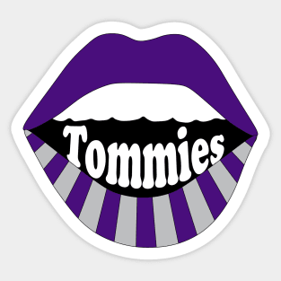 University of St. Thomas Tommies Lips Sticker